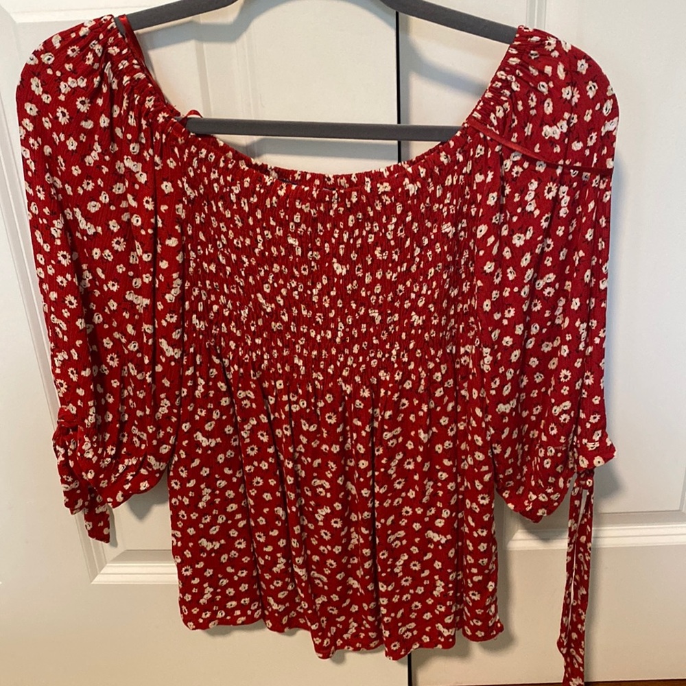 floral summer top